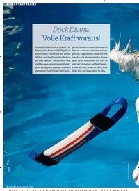 Titelbild der Ausgabe 8/2024 von Dock Diving: Volle Kraft voraus!. Zeitschriften als Abo oder epaper bei United Kiosk online kaufen.