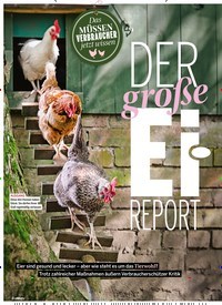 Titelbild der Ausgabe 31/2024 von DER große Ei-REPORT. Zeitschriften als Abo oder epaper bei United Kiosk online kaufen.