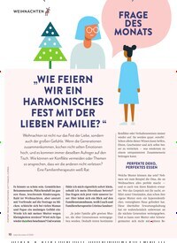 Titelbild der Ausgabe 12/2024 von „WIE FEIERN WIR EIN HARMONISCHES FEST MIT DER LIEBEN FAMILIE? “. Zeitschriften als Abo oder epaper bei United Kiosk online kaufen.