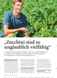 Titelbild der Ausgabe 4/2022 von „Zucchini sind so unglaublich vielfältig“. Zeitschriften als Abo oder epaper bei United Kiosk online kaufen.
