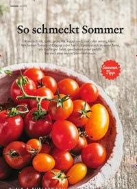 Titelbild der Ausgabe 3/2024 von So schmeckt Sommer. Zeitschriften als Abo oder epaper bei United Kiosk online kaufen.