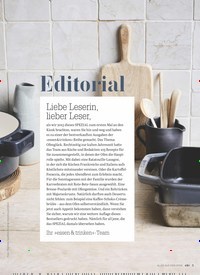 Titelbild der Ausgabe 6/2022 von Liebe Leserin, lieber Leser,. Zeitschriften als Abo oder epaper bei United Kiosk online kaufen.