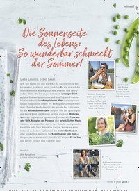 Titelbild der Ausgabe 34/2022 von Die Sonnenseite des Lebens: So wunderbar schmeckt der Sommer!. Zeitschriften als Abo oder epaper bei United Kiosk online kaufen.