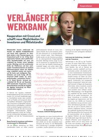 Titelbild der Ausgabe 2/2019 von Kooperationen: VERLÄNGERTE WERKBANK. Zeitschriften als Abo oder epaper bei United Kiosk online kaufen.