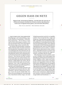 Titelbild der Ausgabe 11/2024 von GEGEN HASS IM NETZ. Zeitschriften als Abo oder epaper bei United Kiosk online kaufen.