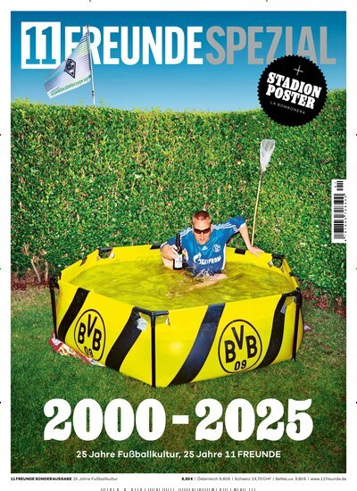 Titelbild der Ausgabe 1/2025 von 11 Freunde Spezial. Diese Zeitschrift und viele weitere Sportmagazine als Abo oder epaper bei United Kiosk online kaufen.