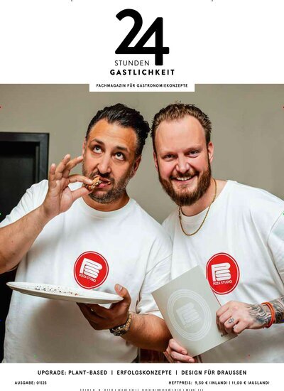 Titelbild der Ausgabe 1/2025 von 24 Stunden Gastlichkeit. Diese Zeitschrift und viele weitere Gastronomiezeitschriften, Fashionmagazine, Beautymagazine als Abo oder epaper bei United Kiosk online kaufen.