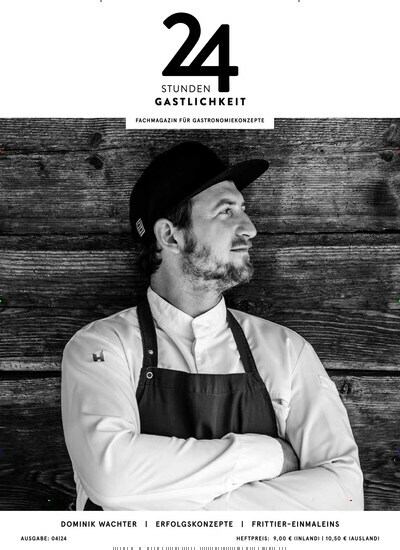 Titelbild der Ausgabe 4/2024 von 24 Stunden Gastlichkeit. Diese Zeitschrift und viele weitere Gastronomiezeitschriften, Fashionmagazine, Beautymagazine als Abo oder epaper bei United Kiosk online kaufen.