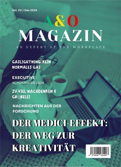 Titelbild der Ausgabe 15/2024 von A & O Magazin. Diese Zeitschrift und viele weitere Businessmagazine als Abo oder epaper bei United Kiosk online kaufen.