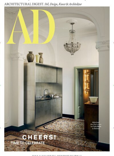 Titelbild der Ausgabe 12/2024 von AD Architectural Digest. Diese Zeitschrift und viele weitere Gartenzeitschriften und Wohnzeitschriften als Abo oder epaper bei United Kiosk online kaufen.