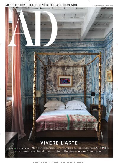 Titelbild der Ausgabe 12/2024 von AD Architectural Digest Italien. Diese Zeitschrift und viele weitere Gartenzeitschriften und Wohnzeitschriften als Abo oder epaper bei United Kiosk online kaufen.