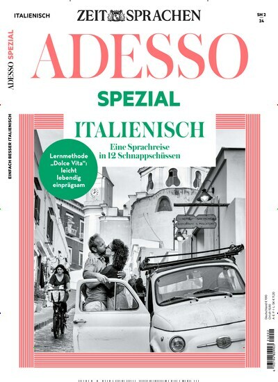 Titelbild der Ausgabe 12/2024 von Adesso. Diese Zeitschrift und viele weitere Reisemagazine, Freizeitmagazine und Wissensmagazine als Abo oder epaper bei United Kiosk online kaufen.