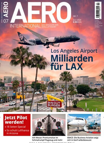 Titelbild der Ausgabe 70/2024 von Aero International. Diese Zeitschrift und viele weitere Reisemagazine, Freizeitmagazine und Wissensmagazine als Abo oder epaper bei United Kiosk online kaufen.