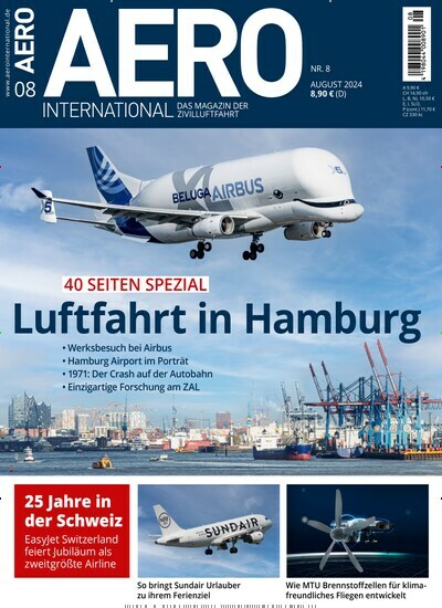 Titelbild der Ausgabe 80/2024 von Aero International. Diese Zeitschrift und viele weitere Reisemagazine, Freizeitmagazine und Wissensmagazine als Abo oder epaper bei United Kiosk online kaufen.