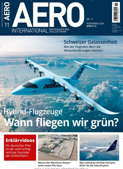 Titelbild der Ausgabe 110/2024 von Aero International. Diese Zeitschrift und viele weitere Reisemagazine, Freizeitmagazine und Wissensmagazine als Abo oder epaper bei United Kiosk online kaufen.