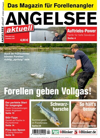 Titelbild der Ausgabe 40/2024 von ANGELSEE aktuell. Diese Zeitschrift und viele weitere Sportmagazine als Abo oder epaper bei United Kiosk online kaufen.