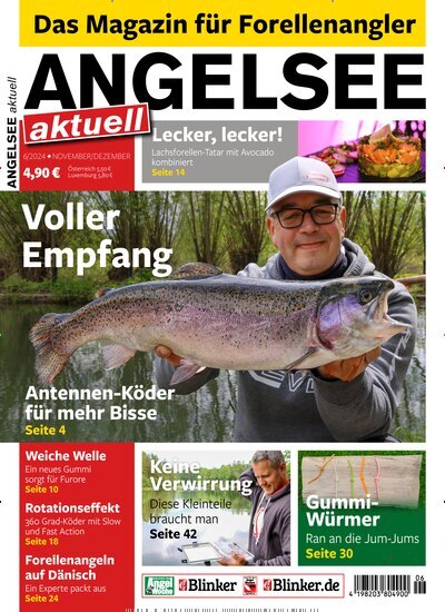 Titelbild der Ausgabe 60/2024 von ANGELSEE aktuell. Diese Zeitschrift und viele weitere Sportmagazine als Abo oder epaper bei United Kiosk online kaufen.