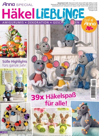 Titelbild der Ausgabe 555/2025 von Anna Special. Diese Zeitschrift und viele weitere Modemagazine und DIY-Magazine als Abo oder epaper bei United Kiosk online kaufen.