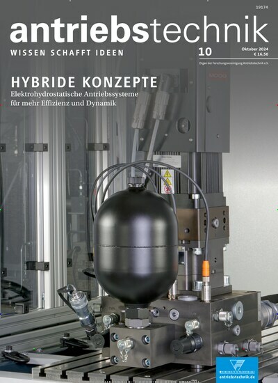 Titelbild der Ausgabe 10/2024 von antriebstechnik. Diese Zeitschrift und viele weitere Industriemagazine und Handwerkmagazine als Abo oder epaper bei United Kiosk online kaufen.