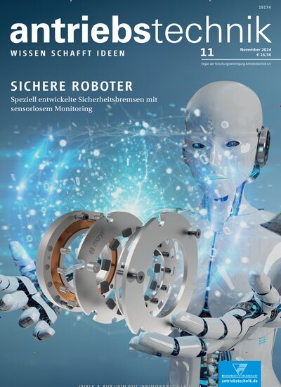 Titelbild der Ausgabe 11/2024 von antriebstechnik. Diese Zeitschrift und viele weitere Industriemagazine und Handwerkmagazine als Abo oder epaper bei United Kiosk online kaufen.