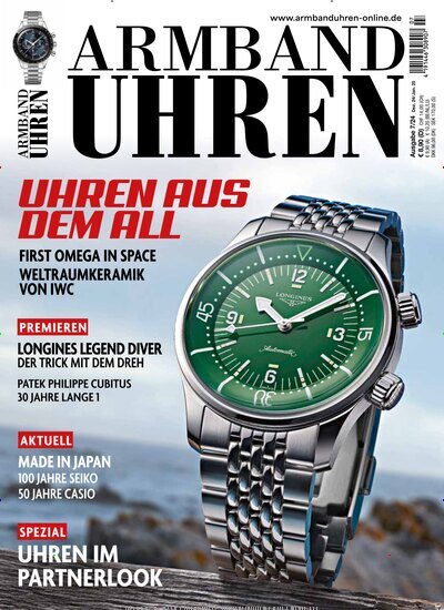 Titelbild der Ausgabe 7/2024 von Armbanduhren. Diese Zeitschrift und viele weitere Reisemagazine, Freizeitmagazine und Wissensmagazine als Abo oder epaper bei United Kiosk online kaufen.