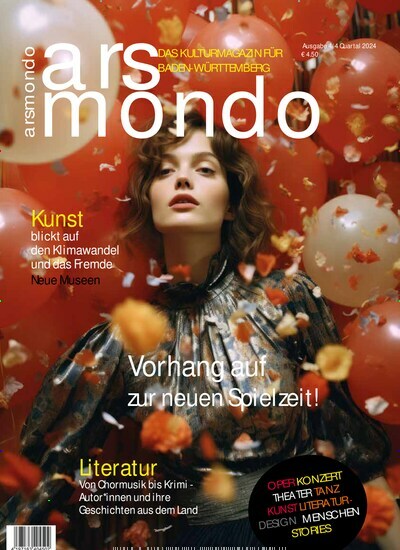 Titelbild der Ausgabe 4/2024 von arsmondo. Diese Zeitschrift und viele weitere Lifestylemagazine und Peoplemagazine als Abo oder epaper bei United Kiosk online kaufen.