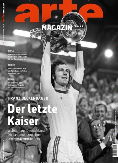 Titelbild der Ausgabe 1/2025 von arte Magazin. Diese Zeitschrift und viele weitere Programmzeitschriften als Abo oder epaper bei United Kiosk online kaufen.