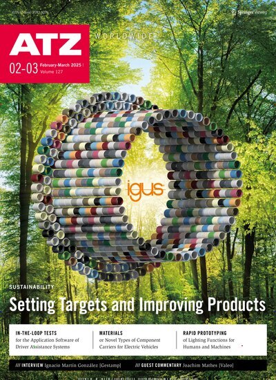 Titelbild der Ausgabe 3/2025 von ATZ worldwide. Diese Zeitschrift und viele weitere Industriemagazine und Handwerkmagazine als Abo oder epaper bei United Kiosk online kaufen.