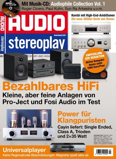 Titelbild der Ausgabe 3/2025 von Audio. Diese Zeitschrift und viele weitere Audiomagazine, Filmmagazine und Fotozeitschriften als Abo oder epaper bei United Kiosk online kaufen.