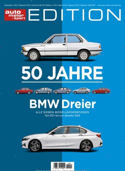 Titelbild der Ausgabe 1/2025 von auto motor und sport Edition. Diese Zeitschrift und viele weitere Automagazine und Motorradzeitschriften als Abo oder epaper bei United Kiosk online kaufen.