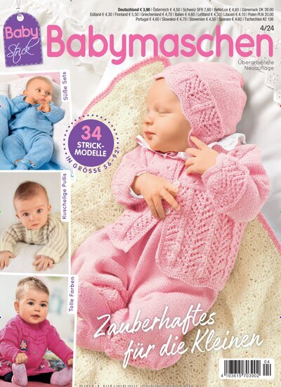 Titelbild der Ausgabe 4/2024 von BabyStrick. Diese Zeitschrift und viele weitere Modemagazine und DIY-Magazine als Abo oder epaper bei United Kiosk online kaufen.