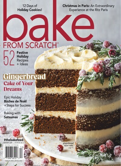 Titelbild der Ausgabe 11/2024 von bake from Scratch. Diese Zeitschrift und viele weitere Kochzeitschriften und Backzeitschriften als Abo oder epaper bei United Kiosk online kaufen.