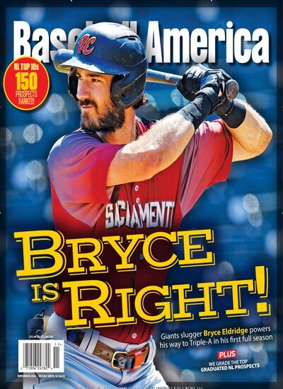 Titelbild der Ausgabe 11/2024 von Baseball America. Diese Zeitschrift und viele weitere Sportmagazine als Abo oder epaper bei United Kiosk online kaufen.