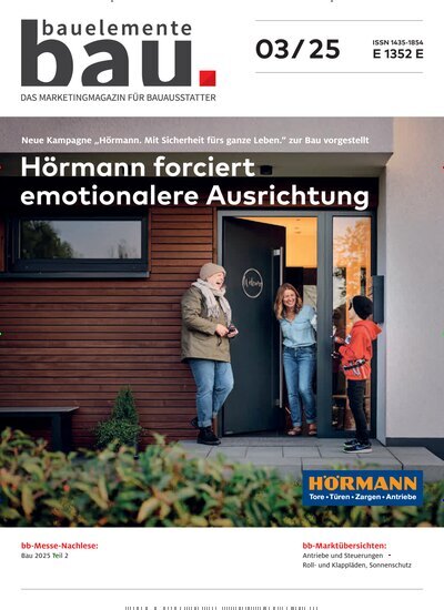 Titelbild der Ausgabe 3/2025 von Bauelemente Bau. Diese Zeitschrift und viele weitere Architekturzeitschriften und Bauzeitschriften als Abo oder epaper bei United Kiosk online kaufen.