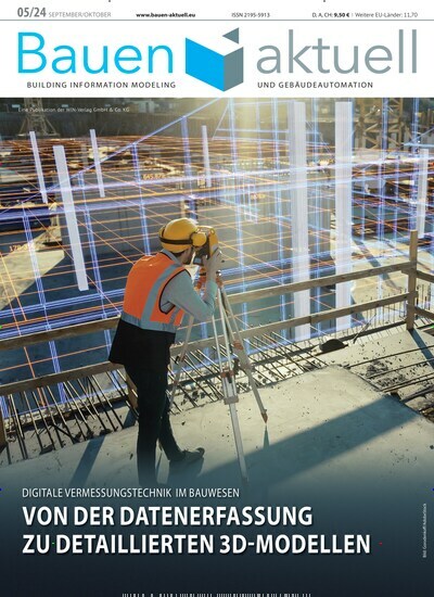 Titelbild der Ausgabe 5/2024 von Bauen Aktuell. Diese Zeitschrift und viele weitere Architekturzeitschriften und Bauzeitschriften als Abo oder epaper bei United Kiosk online kaufen.