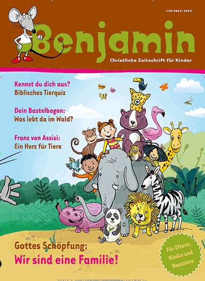 Titelbild der Ausgabe 7/2024 von Benjamin. Diese Zeitschrift und viele weitere Jugendzeitschriften und Kinderzeitschriften als Abo oder epaper bei United Kiosk online kaufen.