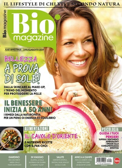 Titelbild der Ausgabe 107/2024 von Bio magazine. Diese Zeitschrift und viele weitere Frauenzeitschriften als Abo oder epaper bei United Kiosk online kaufen.