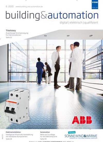Titelbild der Ausgabe 4/2024 von building & automation. Diese Zeitschrift und viele weitere Industriemagazine und Handwerkmagazine als Abo oder epaper bei United Kiosk online kaufen.