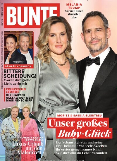 Titelbild der Ausgabe 6/2025 von BUNTE. Diese Zeitschrift und viele weitere Lifestylemagazine und Peoplemagazine als Abo oder epaper bei United Kiosk online kaufen.