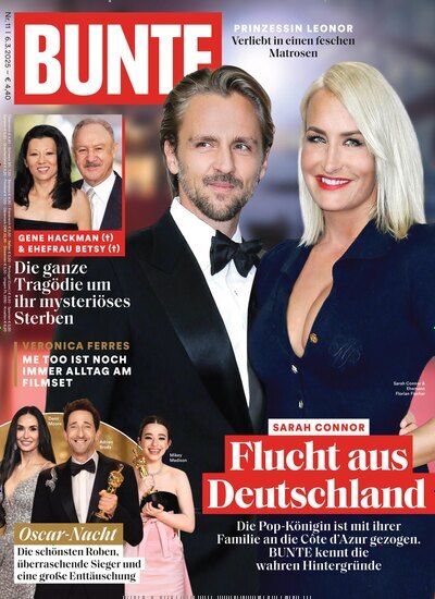 Titelbild der Ausgabe 11/2025 von BUNTE. Diese Zeitschrift und viele weitere Lifestylemagazine und Peoplemagazine als Abo oder epaper bei United Kiosk online kaufen.