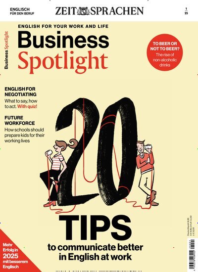 Titelbild der Ausgabe 1/2025 von Business Spotlight. Diese Zeitschrift und viele weitere Reisemagazine, Freizeitmagazine und Wissensmagazine als Abo oder epaper bei United Kiosk online kaufen.