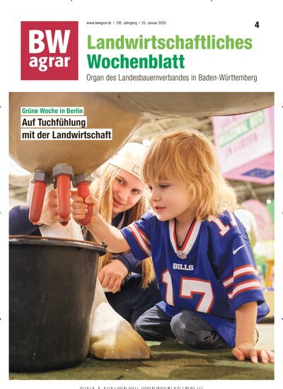 Titelbild der Ausgabe 4/2025 von BWagrar Landwirtschaftliches Wochenblatt. Diese Zeitschrift und viele weitere Naturzeitschriften, Landwirtschaftszeitungen und Umweltmagazine als Abo oder epaper bei United Kiosk online kaufen.