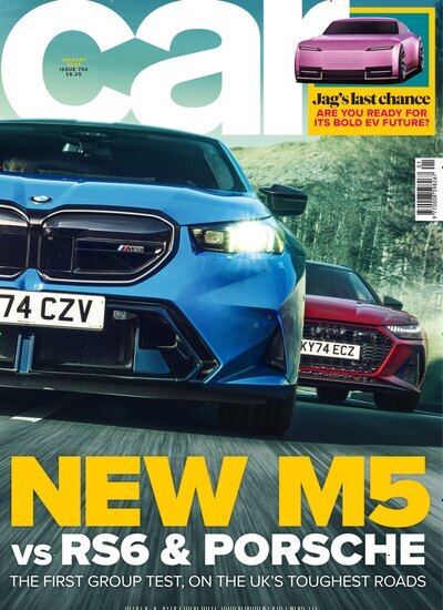 Titelbild der Ausgabe 1/2025 von Car UK. Diese Zeitschrift und viele weitere Automagazine und Motorradzeitschriften als Abo oder epaper bei United Kiosk online kaufen.