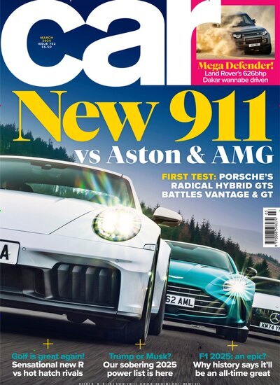 Titelbild der Ausgabe 3/2025 von Car UK. Diese Zeitschrift und viele weitere Automagazine und Motorradzeitschriften als Abo oder epaper bei United Kiosk online kaufen.