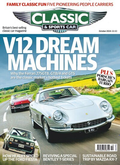 Titelbild der Ausgabe 11/2024 von Classic and Sports Car. Diese Zeitschrift und viele weitere Automagazine und Motorradzeitschriften als Abo oder epaper bei United Kiosk online kaufen.