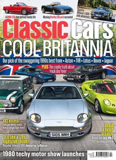 Titelbild der Ausgabe 4/2025 von Classic Cars UK. Diese Zeitschrift und viele weitere Automagazine und Motorradzeitschriften als Abo oder epaper bei United Kiosk online kaufen.