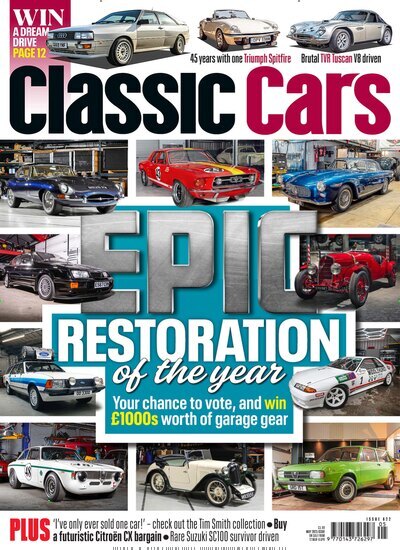 Titelbild der Ausgabe 5/2025 von Classic Cars UK. Diese Zeitschrift und viele weitere Automagazine und Motorradzeitschriften als Abo oder epaper bei United Kiosk online kaufen.