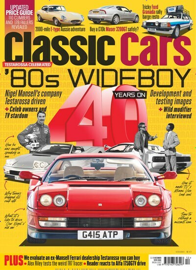 Titelbild der Ausgabe 12/2024 von Classic Cars UK. Diese Zeitschrift und viele weitere Automagazine und Motorradzeitschriften als Abo oder epaper bei United Kiosk online kaufen.