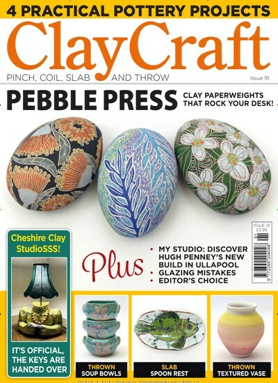 Titelbild der Ausgabe 91/2024 von ClayCraft. Diese Zeitschrift und viele weitere Modemagazine und DIY-Magazine als Abo oder epaper bei United Kiosk online kaufen.