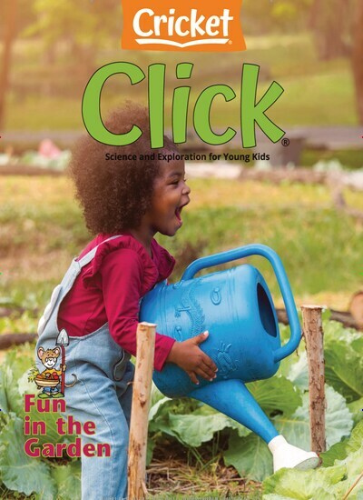 Titelbild der Ausgabe 7/2024 von Click Science and Discovery Magazine for Preschoolers and Young Children. Diese Zeitschrift und viele weitere Jugendzeitschriften und Kinderzeitschriften als Abo oder epaper bei United Kiosk online kaufen.